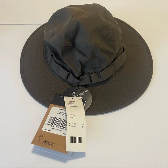 The North Face Bucket Hat Dark Green L XL Class V Brimmer NWT - Picture 14 of 17